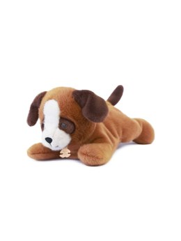 DOUDOU - obciążeniowy pluszowy pies Les P'tits Relax, Histoire d'Ours, 30 cm, brązowy