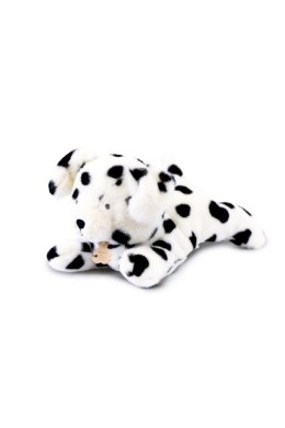 DOUDOU - obciążeniowy pluszowy pies dalmatyńczyk Les P'tits Relax, Histoire d'Ours, 22 cm, biały