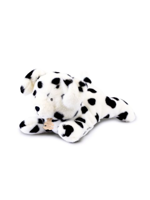 DOUDOU - obciążeniowy pluszowy pies dalmatyńczyk Les P'tits Relax, Histoire d'Ours, 30 cm, biały