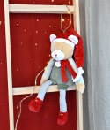 DOUDOU - przytulanka chochlik świąteczny, Doudou et Compagnie, 40 cm, Farceur Cotillon