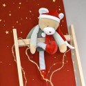 DOUDOU - przytulanka chochlik świąteczny, Doudou et Compagnie, 40 cm, Farceur Cotillon