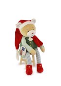 DOUDOU - przytulanka chochlik świąteczny z domkiem, Doudou et Compagnie, 27 cm, Farceur Cotillon