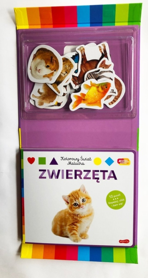Pojazdy Akademia mądrego dziecka. Kolorowy świat Malucha Zwierzęta