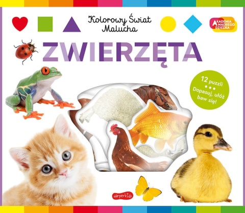 Pojazdy Akademia mądrego dziecka. Kolorowy świat Malucha Zwierzęta
