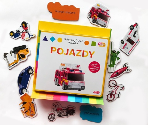 Pojazdy Akademia mądrego dziecka. Kolorowy świat Malucha Pojazdy