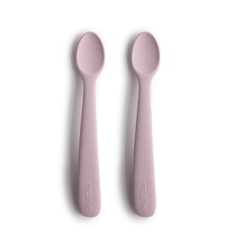 Łyżeczki do rozszerzania diety 2-pak Soft Lilac, Mushie