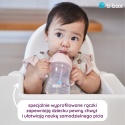 Bidon ze słomką dla dziecka, butelka na wodę 240 ml, borówkowy, b.box
