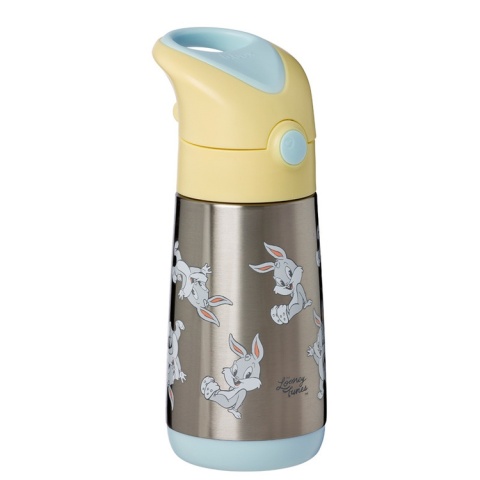 Looney Tunes by b.box Butelka termiczna, bidon dla dziecka ze słomką 350 ml