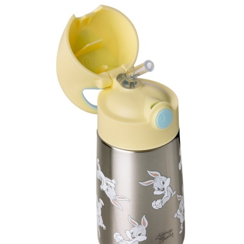 Looney Tunes by b.box Butelka termiczna, bidon dla dziecka ze słomką 350 ml