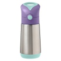 Butelka termiczna, bidon dla dziecka ze słomką 350 ml, Lilac Pop, b.box