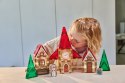 CLEVERCLIXX - klocki magnetyczne Kalendarz Adwentowy Christmas Village Advent Calendar - 46 el.
