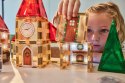 CLEVERCLIXX - klocki magnetyczne Kalendarz Adwentowy Christmas Village Advent Calendar - 46 el.