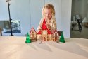 CLEVERCLIXX - klocki magnetyczne Kalendarz Adwentowy Christmas Village Advent Calendar - 46 el.