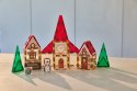 CLEVERCLIXX - klocki magnetyczne Kalendarz Adwentowy Christmas Village Advent Calendar - 46 el.