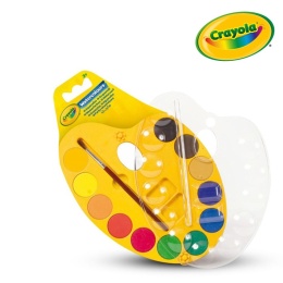 Crayola Farby akwarelowe akwarele dla dzieci 12 kolorów