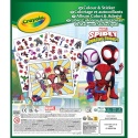 Crayola Kolorowanka dla dzieci z naklejkami Spidey i super-kumple 3+