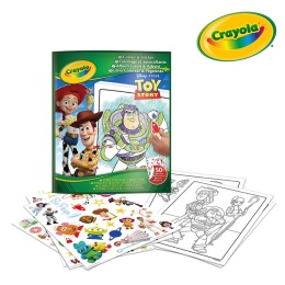 Crayola Kolorowanka dla dzieci z naklejkami Toy Story 3+