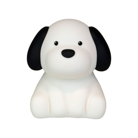 BENNY BEAGLE LED PIES dziecięca lampka nocna z funkcją Dreamlight / RGB / ciepła biel, ze ściemniaczem