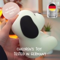 BENNY BEAGLE LED PIES dziecięca lampka nocna z funkcją Dreamlight / RGB / ciepła biel, ze ściemniaczem