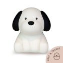 BENNY BEAGLE LED PIES dziecięca lampka nocna z funkcją Dreamlight / RGB / ciepła biel, ze ściemniaczem