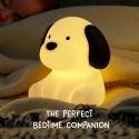 BENNY BEAGLE LED PIES dziecięca lampka nocna z funkcją Dreamlight / RGB / ciepła biel, ze ściemniaczem