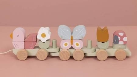 Little Dutch Pociąg Flowers & Butterflies