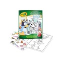 Crayola Kolorowanka dla dzieci z naklejkami Bluey 3+