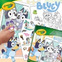 Crayola Kolorowanka dla dzieci z naklejkami Bluey 3+