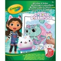 Crayola Kolorowanka dla dzieci z naklejkami Koci Domek Gabi 3+