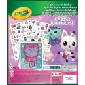 Crayola Kolorowanka dla dzieci z naklejkami Koci Domek Gabi 3+