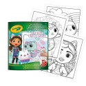Crayola Kolorowanka dla dzieci z naklejkami Koci Domek Gabi 3+