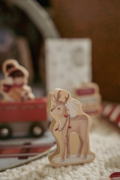 Little Dutch Kalendarz adwentowy w walizeczce FSC X-MAS