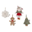 Little Dutch Zawieszki choinkowe Rosa X-MAS