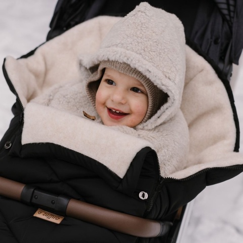 Zaffiro Regulowany śpiwór z torbą GrowUP Aspen 0-36m black