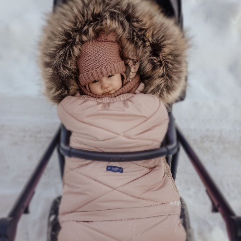 Zaffiro Regulowany śpiwór z torbą GrowUP Aspen 0-36m khaki