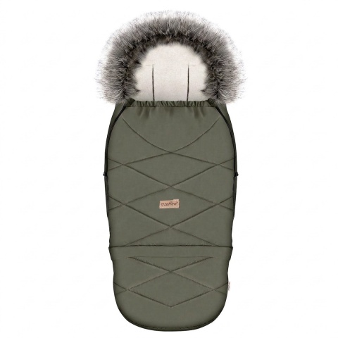 Zaffiro Regulowany śpiwór z torbą GrowUP Aspen 0-36m khaki