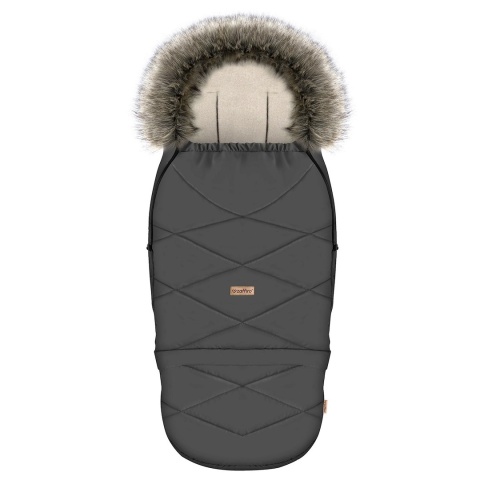 Zaffiro Regulowany śpiwór z torbą GrowUP Aspen 0-36m anthracite
