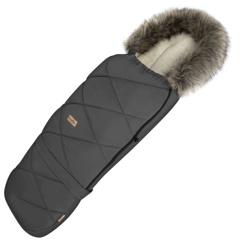 Zaffiro Regulowany śpiwór z torbą GrowUP Aspen 0-36m anthracite