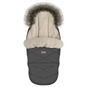 Zaffiro Regulowany śpiwór z torbą GrowUP Aspen 0-36m anthracite