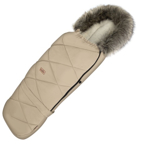 Zaffiro Regulowany śpiwór z torbą GrowUP Aspen 0-36m vanilla