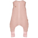 Zaffiro Śpiworek do spania z nogawkami muślinowy 0,5/1,5/2,5 TOG Malaga 1-2l/2-4l baby pink