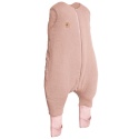 Zaffiro Śpiworek do spania z nogawkami muślinowy 0,5/1,5/2,5 TOG Malaga 1-2l/2-4l baby pink