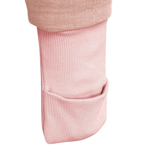 Zaffiro Śpiworek do spania z nogawkami muślinowy 0,5/1,5/2,5 TOG Malaga 1-2l/2-4l baby pink
