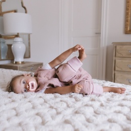 Zaffiro Śpiworek do spania z nogawkami muślinowy 0,5/1,5/2,5 TOG Malaga 1-2l/2-4l baby pink