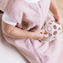 Zaffiro Śpiworek do spania z nogawkami muślinowy 0,5/1,5/2,5 TOG Malaga 1-2l/2-4l baby pink