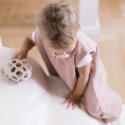 Zaffiro Śpiworek do spania z nogawkami muślinowy 0,5/1,5/2,5 TOG Malaga 1-2l/2-4l baby pink