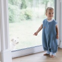 Zaffiro Śpiworek do spania z nogawkami muślinowy 0,5/1,5/2,5 TOG Malaga 1-2l/2-4l baby blue