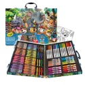 Crayola Zestaw artystyczny w walizce (kolorowanki dla dzieci, kredki świecowe, kredki ołówkowe, flamastry) 128 el. Psi Patrol 5+
