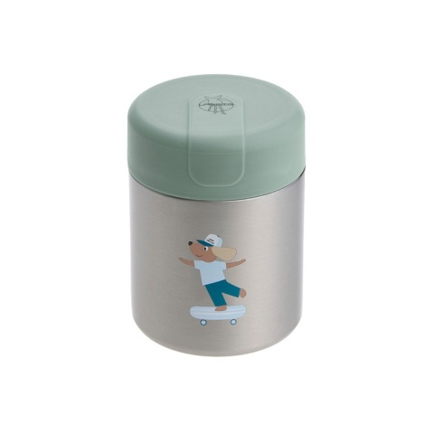 Lassig Pojemnik - termos obiadowy 315 ml Tiny Team Piesek