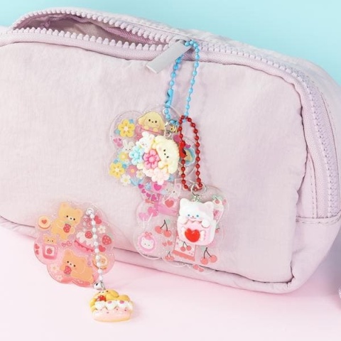 Tiger Tribe Zestaw Kreatywny - Zawieszka DIY Naklejki Kawaii